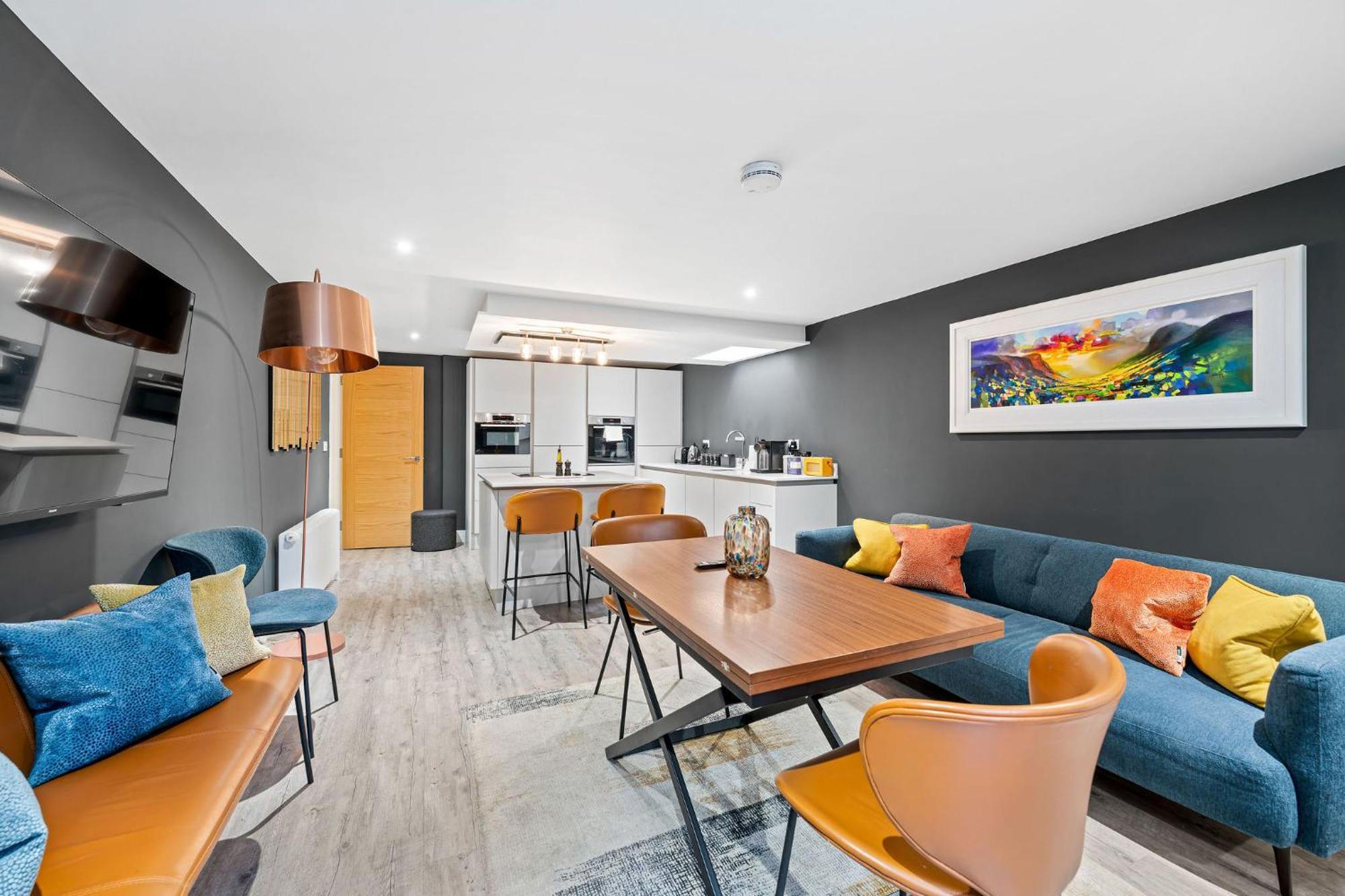Righ Properties - Luxury West End Artisan Apartment Эдинбург Экстерьер фото